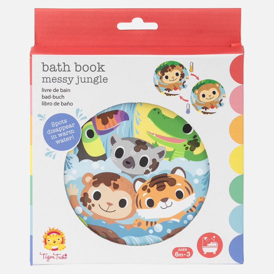 Tiger Tribe Bath Toys Bath Book - Messy Jungle