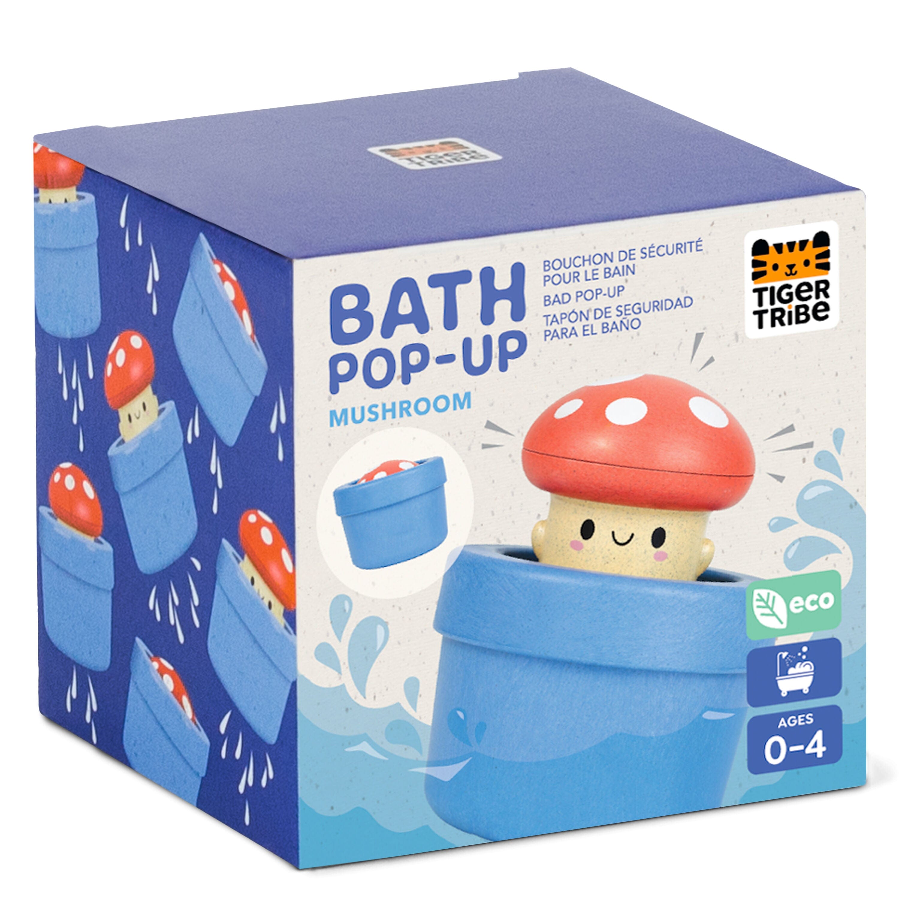Tiger Tribe Bath Toys Bath Pop-Up - Mushroom