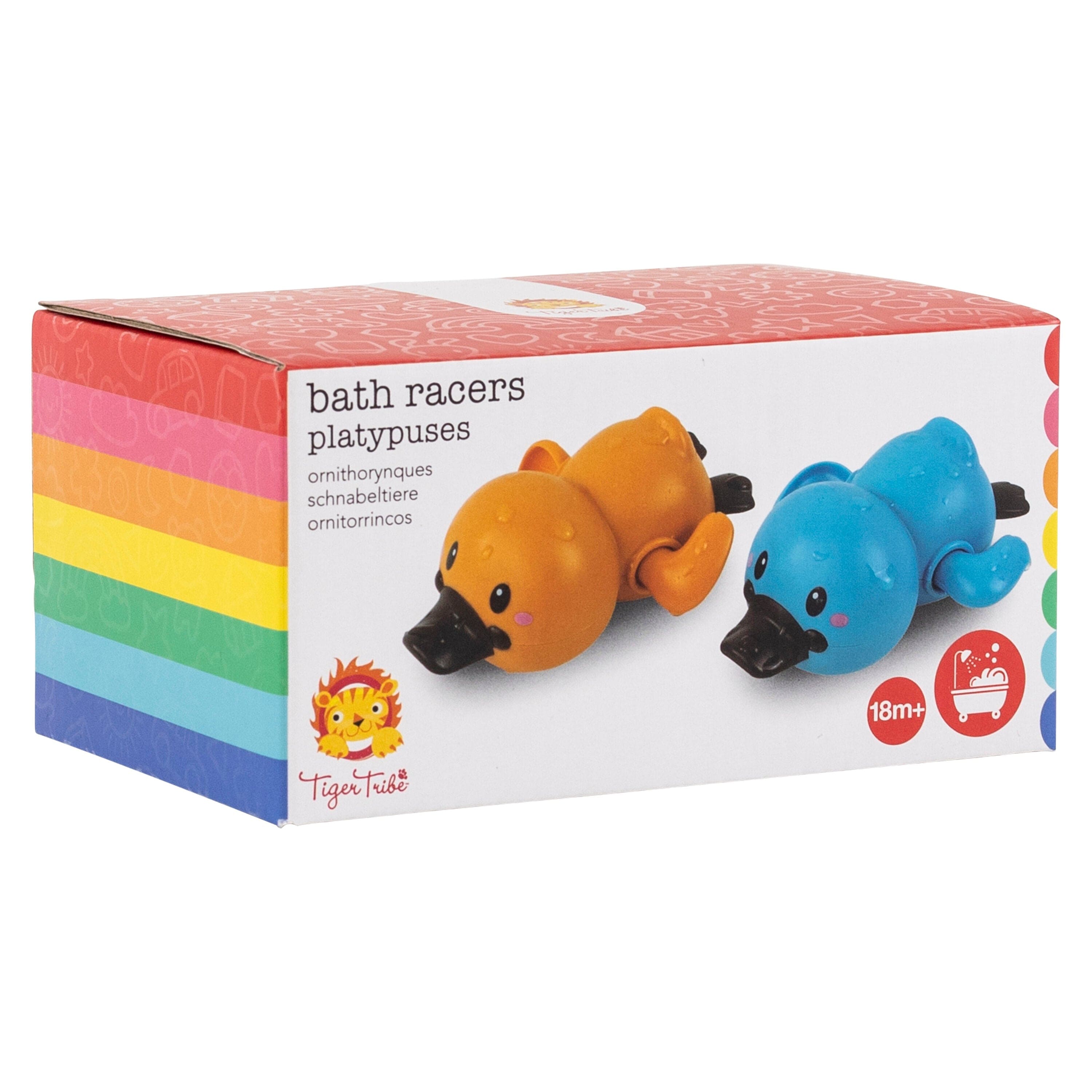 Tiger Tribe Bath Toys Bath Racers - Platypuses