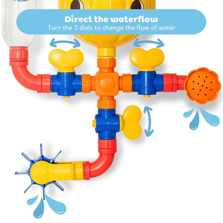 Tiger Tribe Bath Toys Waterworks Pipeline - Eco