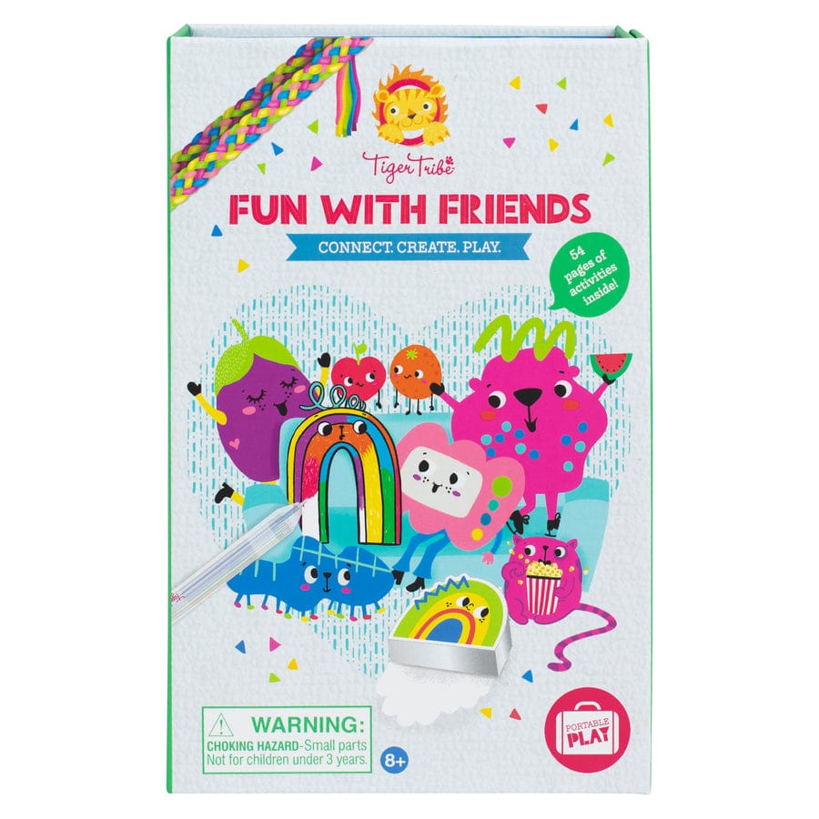 Tiger Tribe Gift Stationery Fun with Friends - Connect, Play, Create