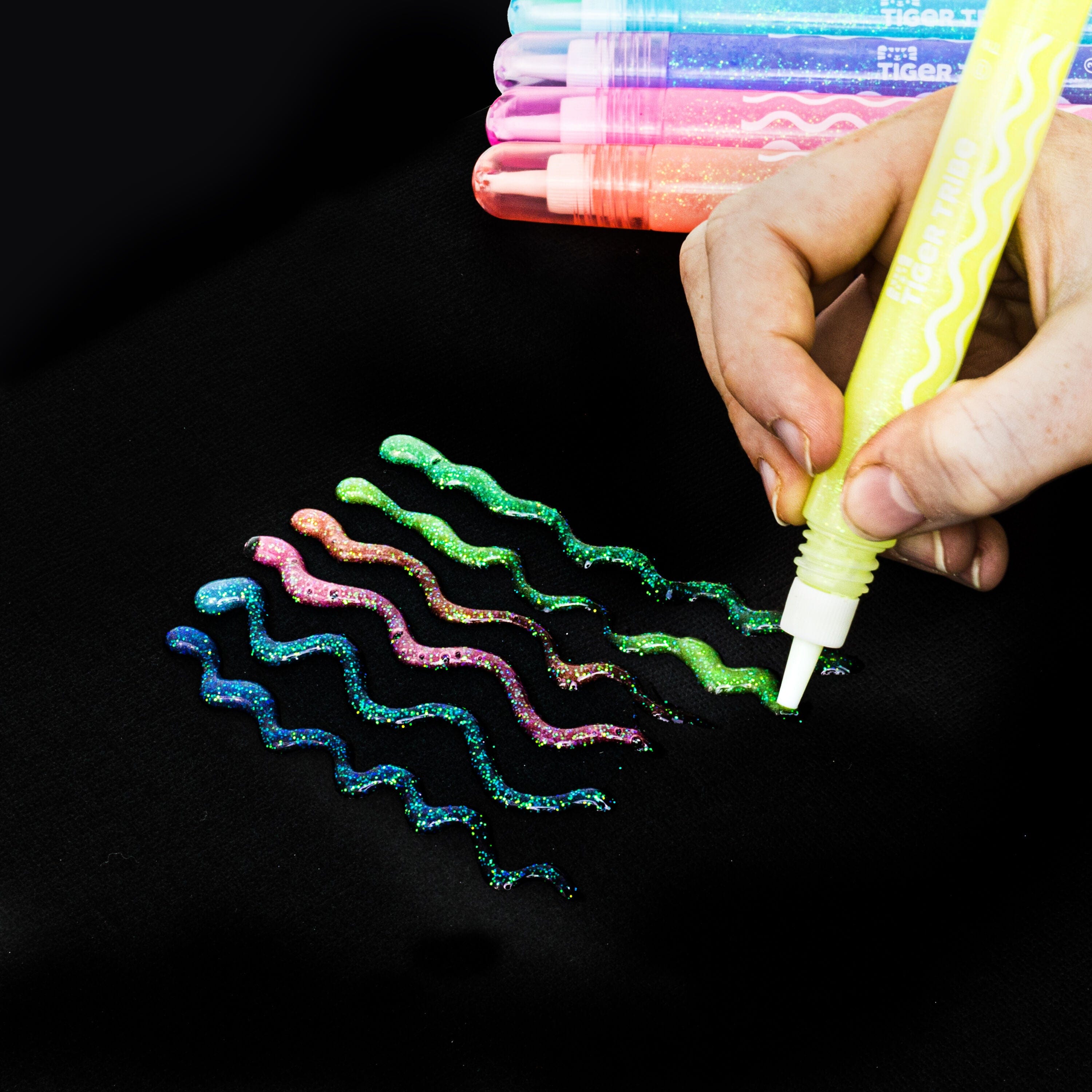 Tiger Tribe Gift Stationery Glow Pens