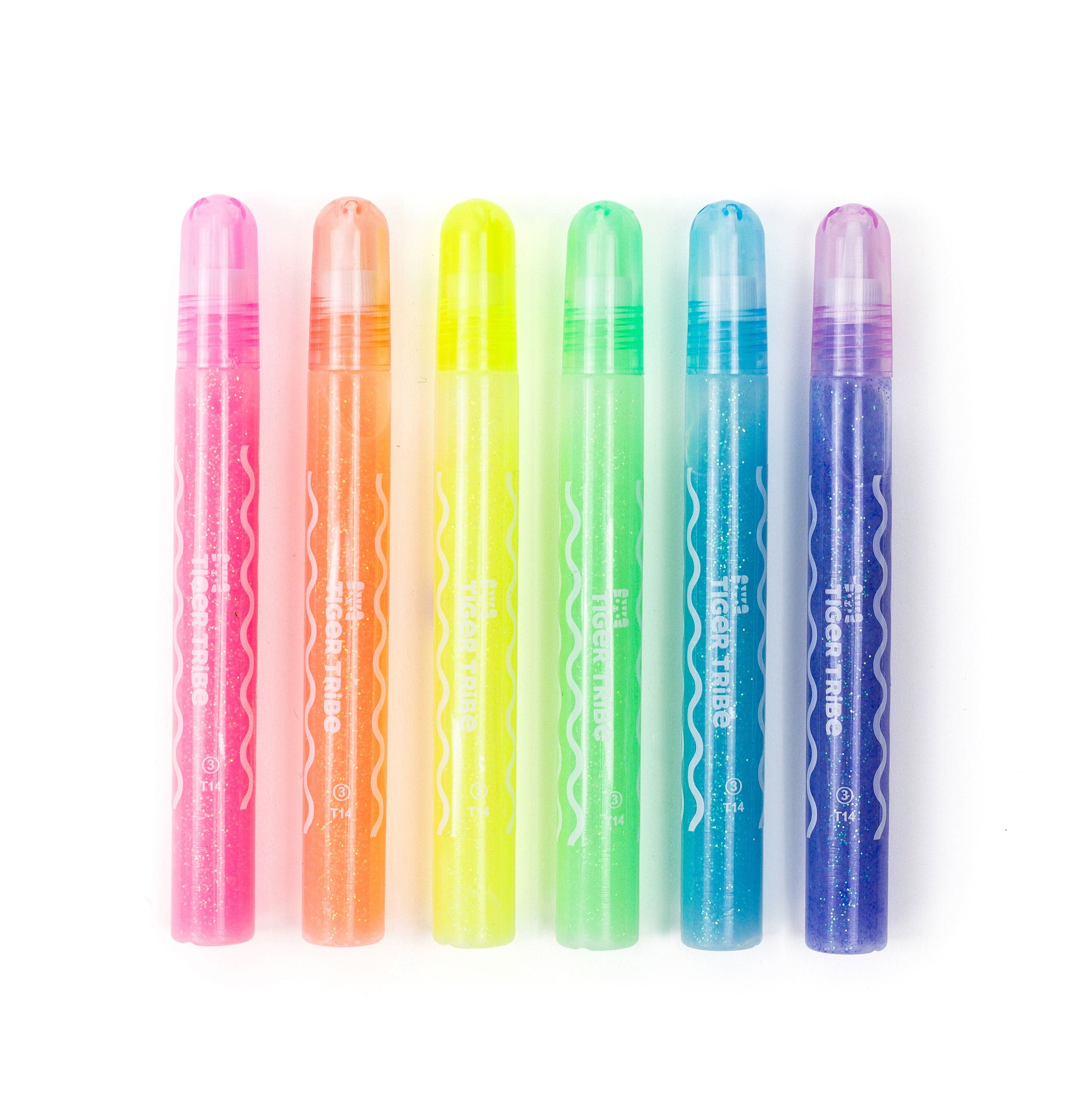 Tiger Tribe Gift Stationery Glow Pens