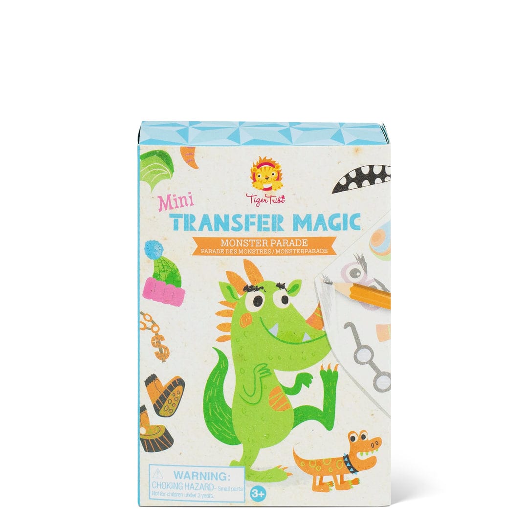 Tiger Tribe Gift Stationery Mini Transfer Magic - Monster Parade