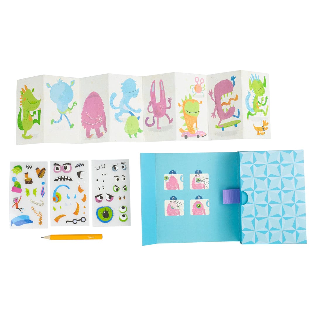 Tiger Tribe Gift Stationery Mini Transfer Magic - Monster Parade