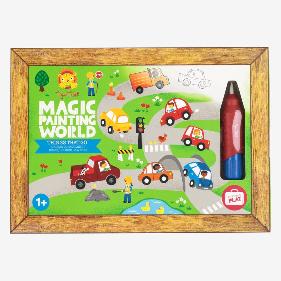 Tiger Tribe Gift Stationery Vehicle Magic Painting