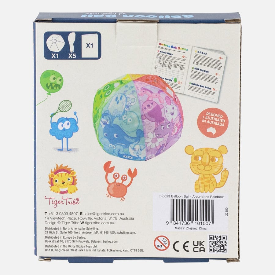 Tiger Tribe Toys Balloon Ball - Around The Rainbow