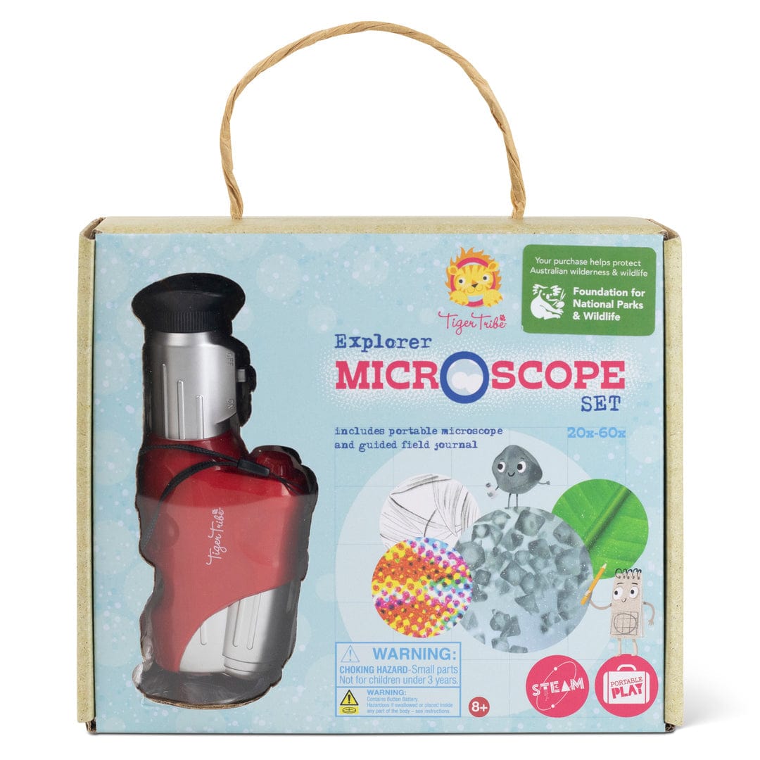 Tiger Tribe Toys Explorer Microscope Set