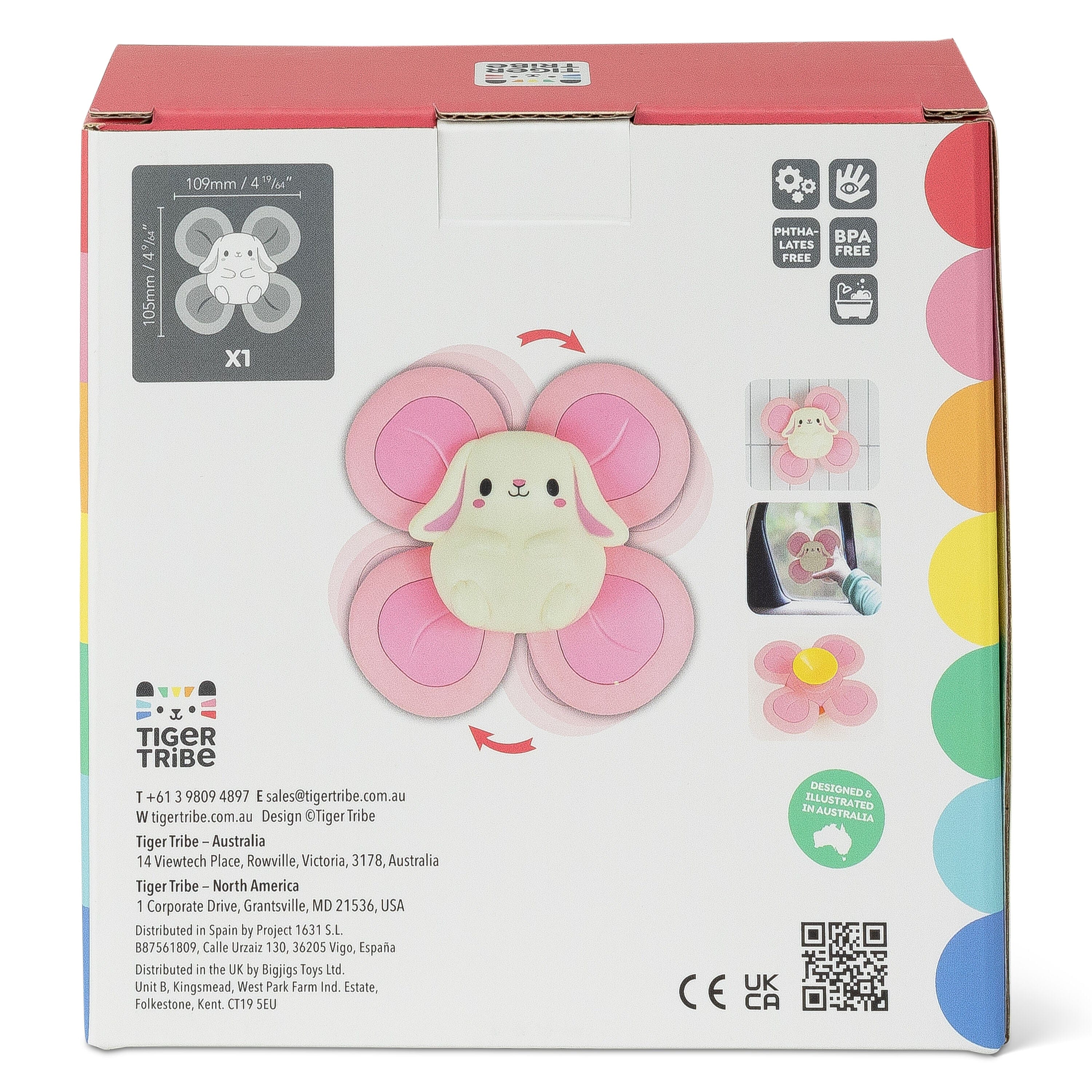 Tiger Tribe Toys Sensory Spinner - Bunny