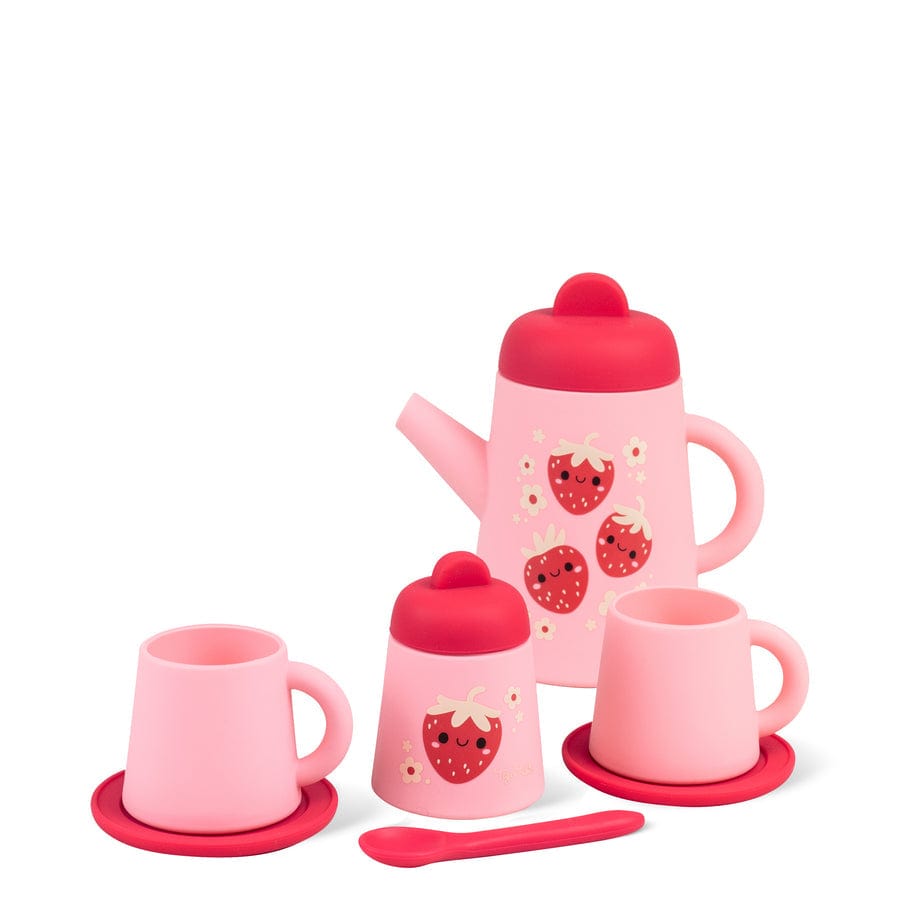 Tiger Tribe Toys Silicone Tea Set