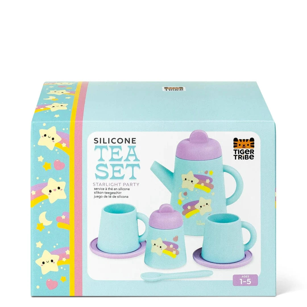 Tiger Tribe Toys Silicone Tea Set - Starlight Party