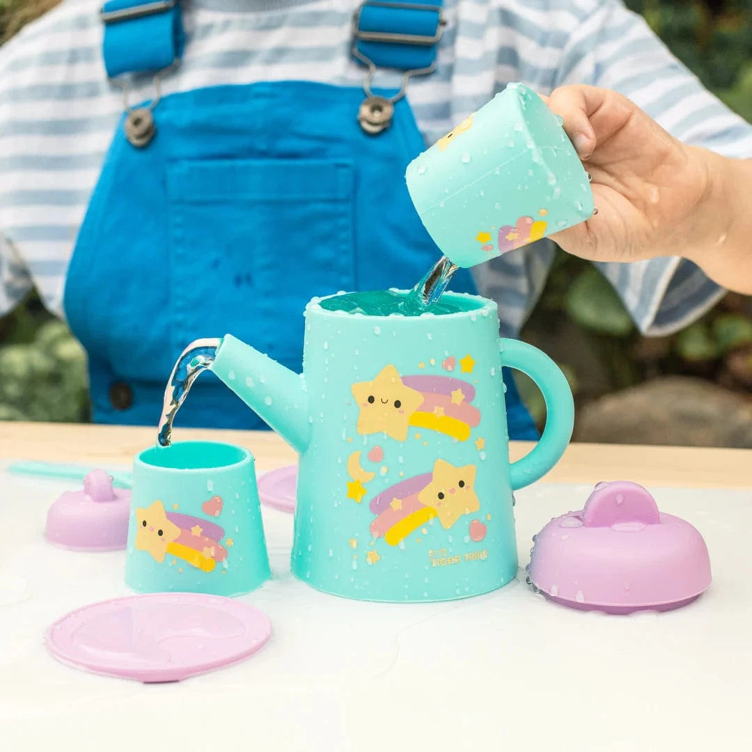 Tiger Tribe Toys Silicone Tea Set - Starlight Party