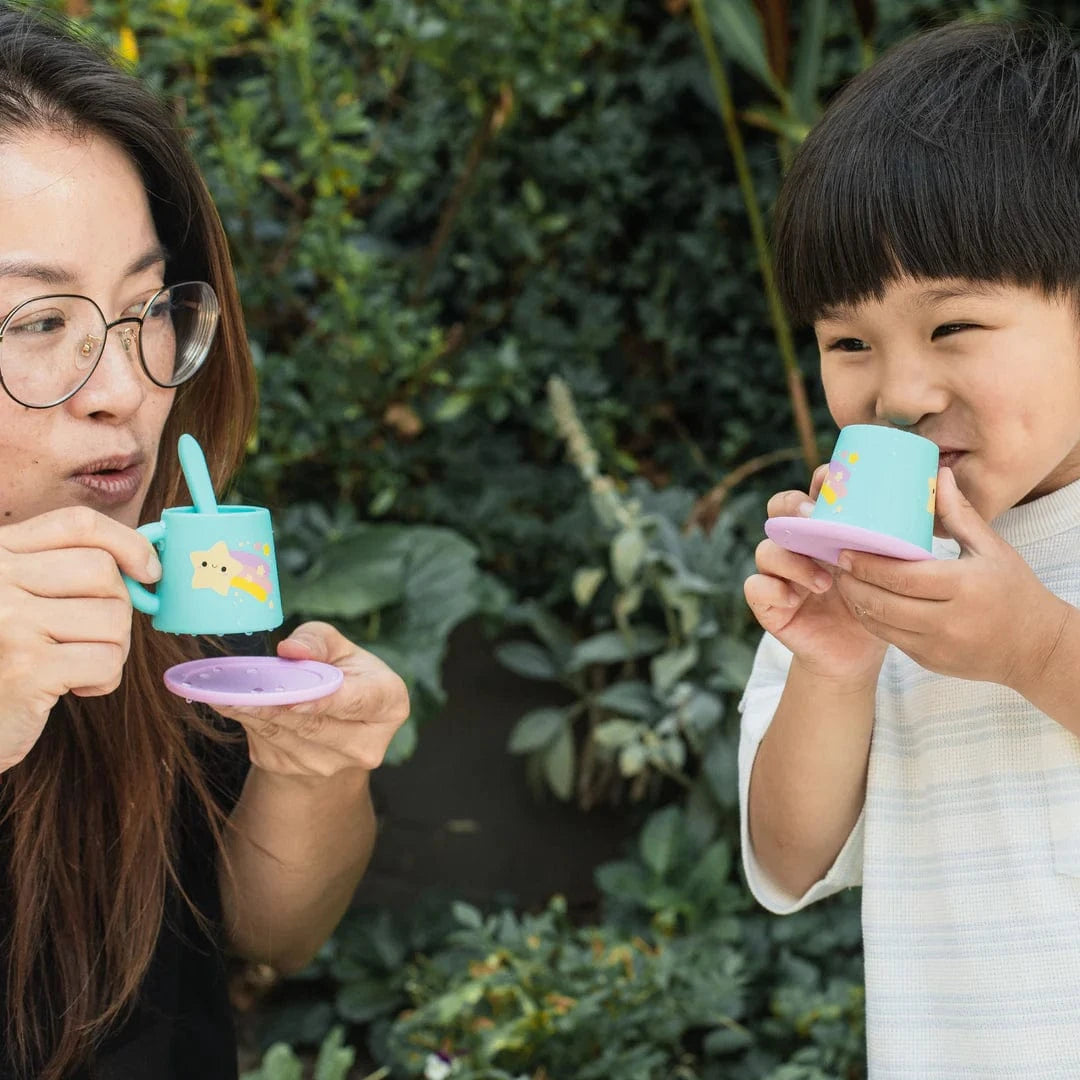 Tiger Tribe Toys Silicone Tea Set - Starlight Party