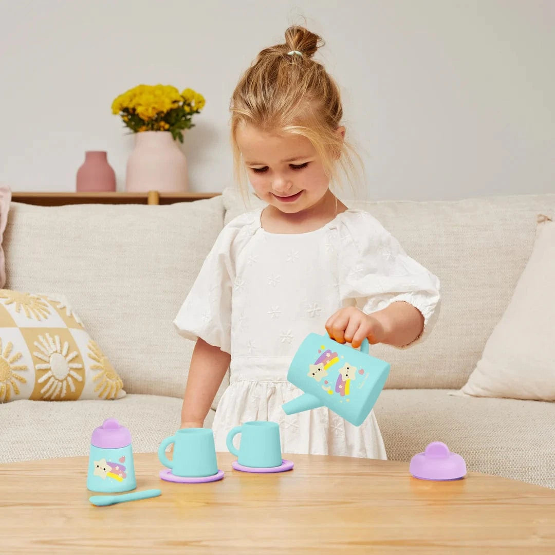 Tiger Tribe Toys Silicone Tea Set - Starlight Party