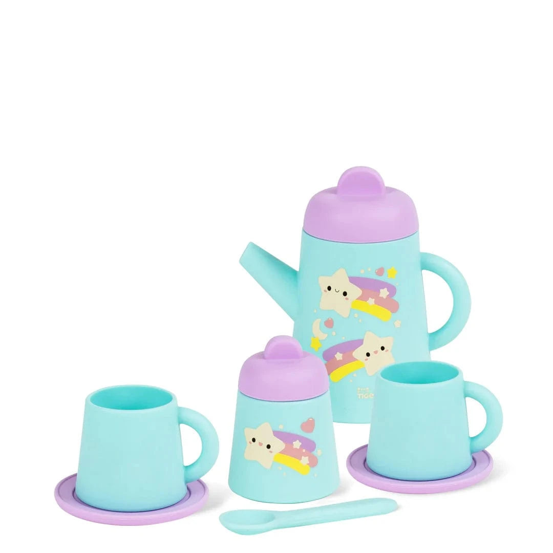 Tiger Tribe Toys Silicone Tea Set - Starlight Party