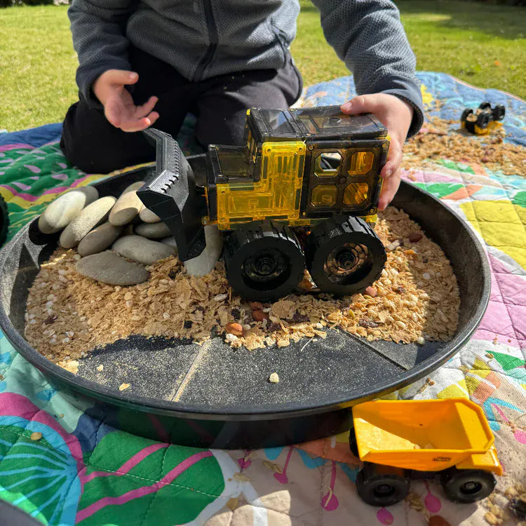 TileTek Toys TileTek -22 Piece Mega Earth Movers