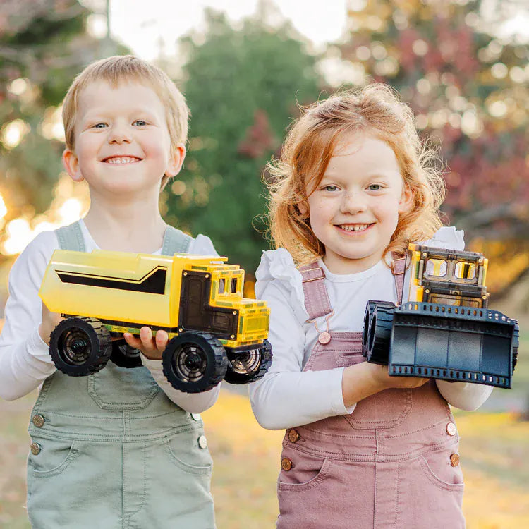 TileTek Toys TileTek -22 Piece Mega Earth Movers