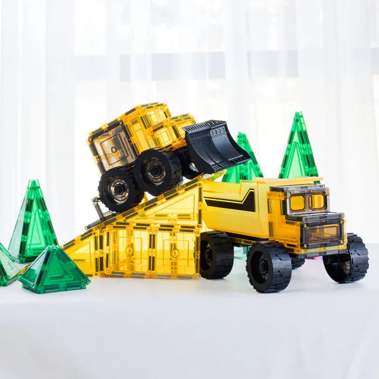 TileTek Toys TileTek -22 Piece Mega Earth Movers