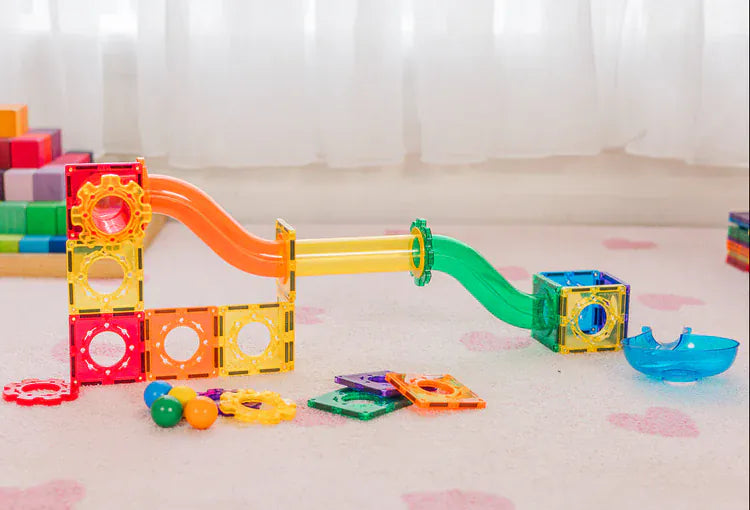 TileTek Toys TileTek - 95 Piece Ball Run Set