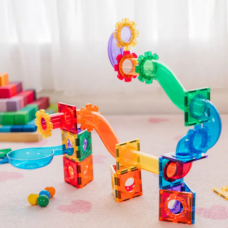 TileTek Toys TileTek - 95 Piece Ball Run Set