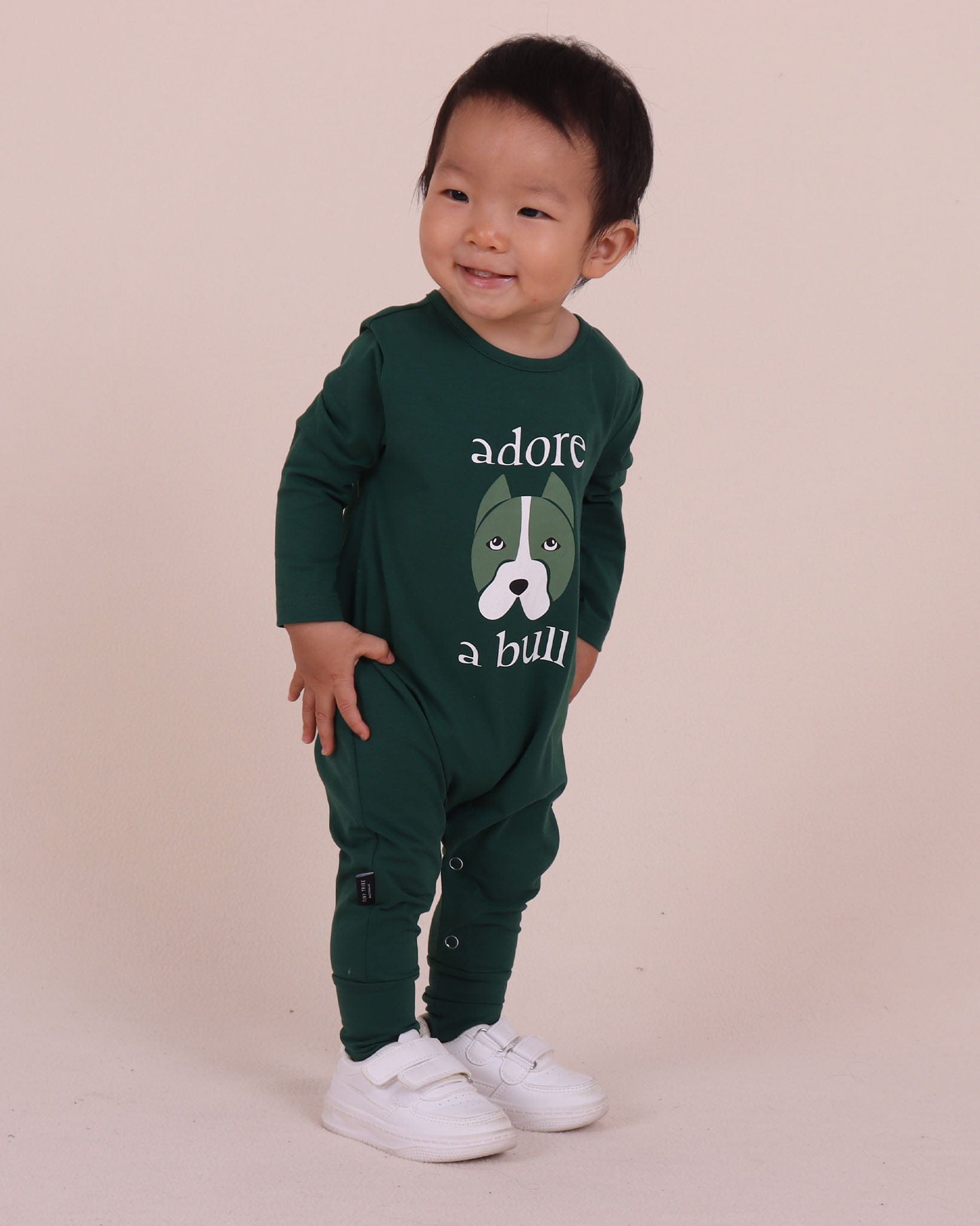 Tiny Tribe Boys All In Ones 3-6M Adore A Bull Romper