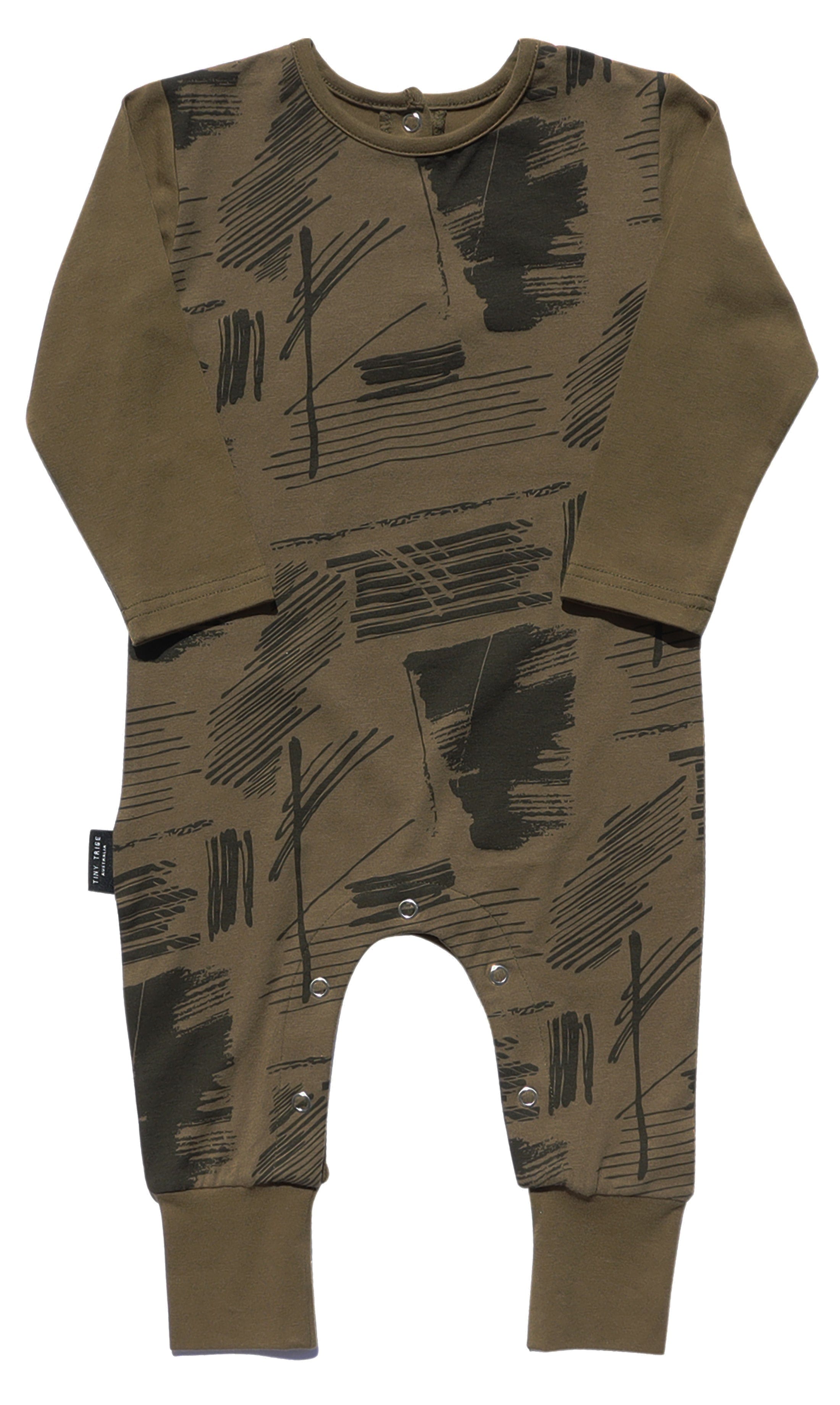 Tiny Tribe Boys All In Ones Abstract Romper