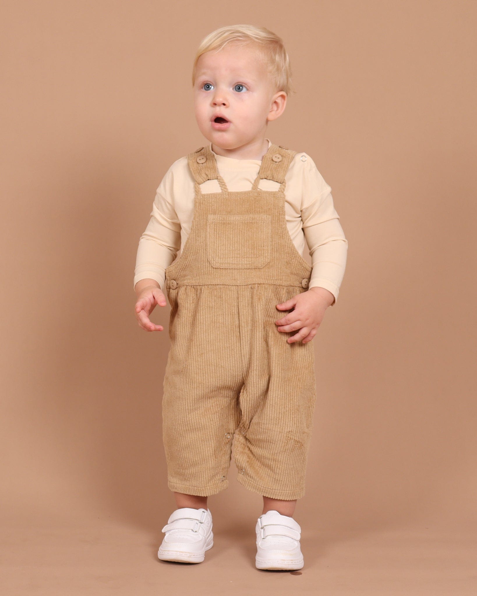 Tiny Tribe Boys All In Ones Dungaree Set