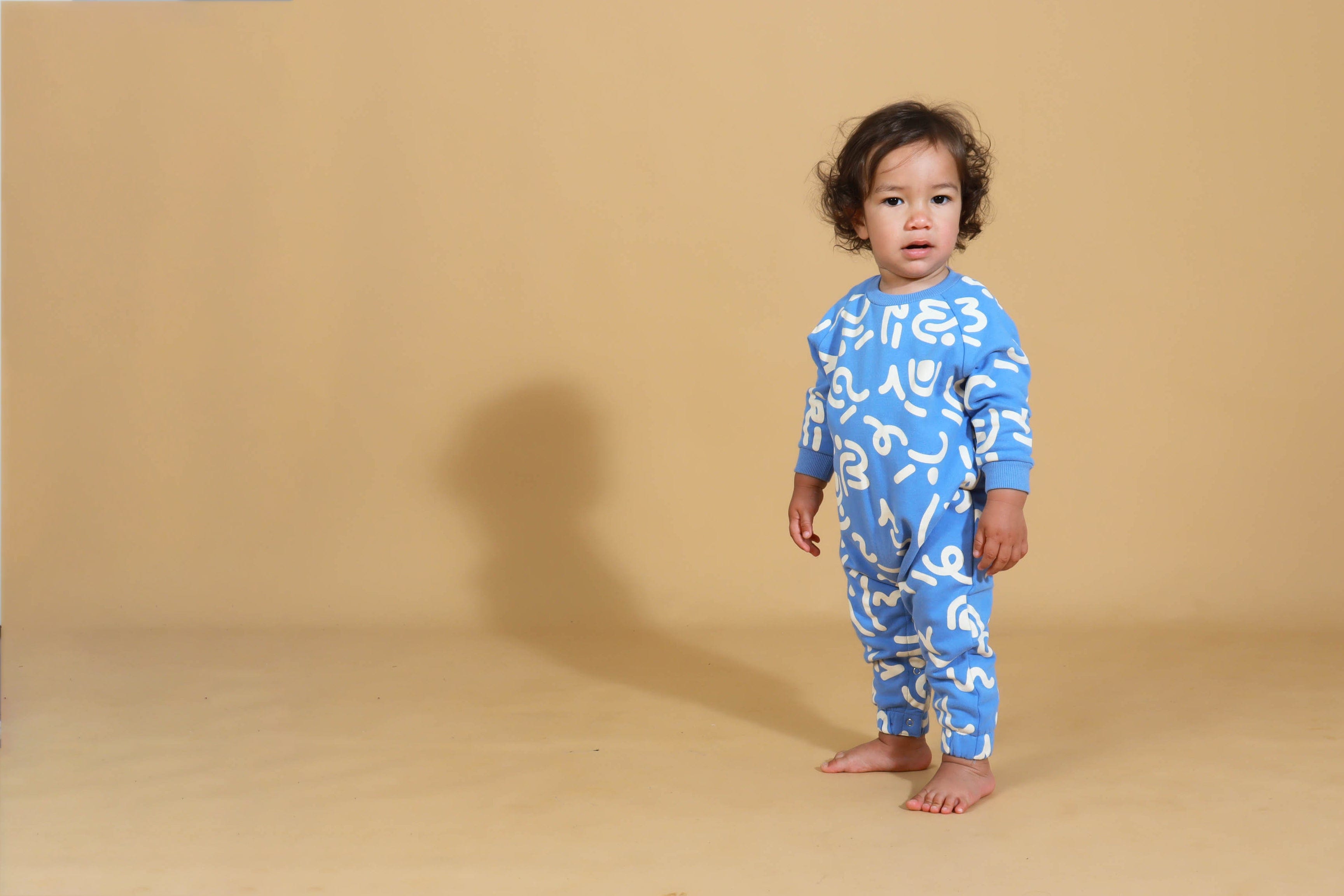 Tiny Tribe Boys All In Ones Wiggle Relaxed Fleece Romper