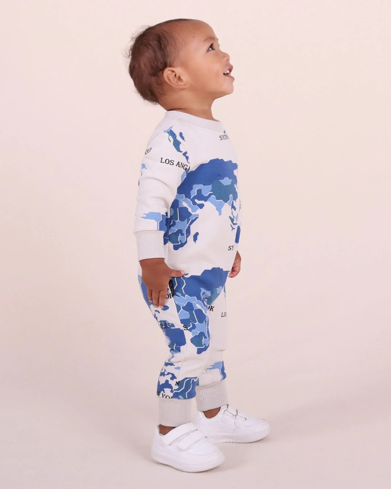 Tiny Tribe Boys All In Ones World Tour Romper