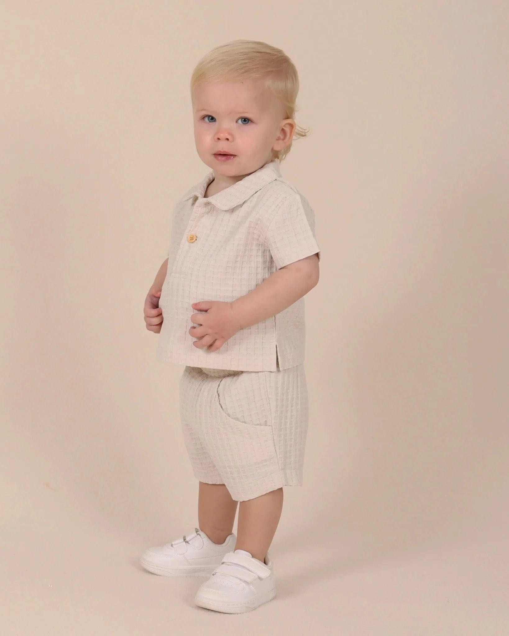Tiny Tribe Boys Tops 3-6M Polo Top