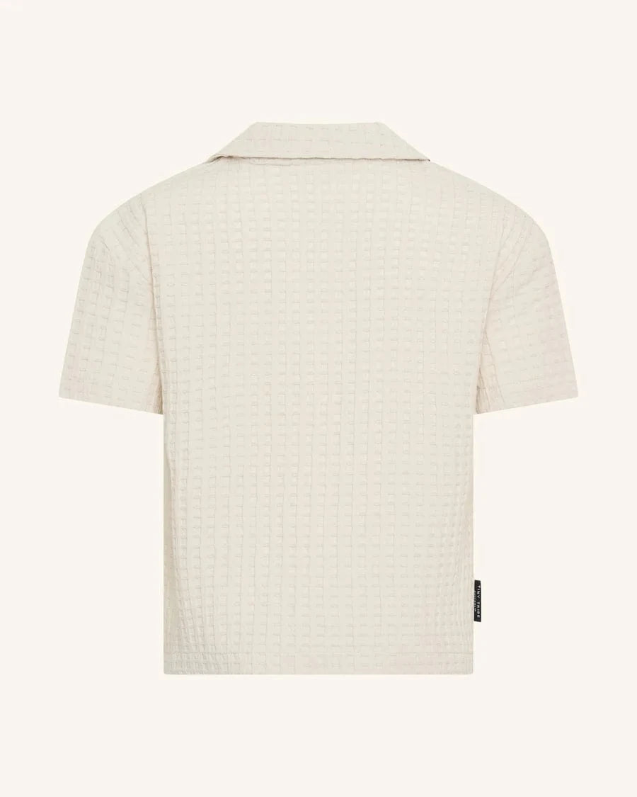 Tiny Tribe Boys Tops Waffle Shirt