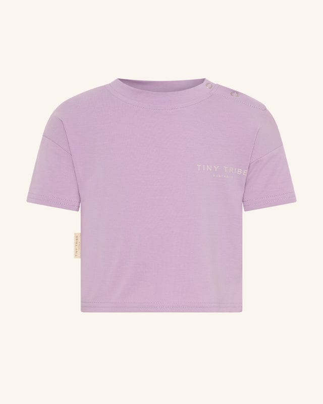 Tiny Tribe Girls All In One Drop Shoulder Tee