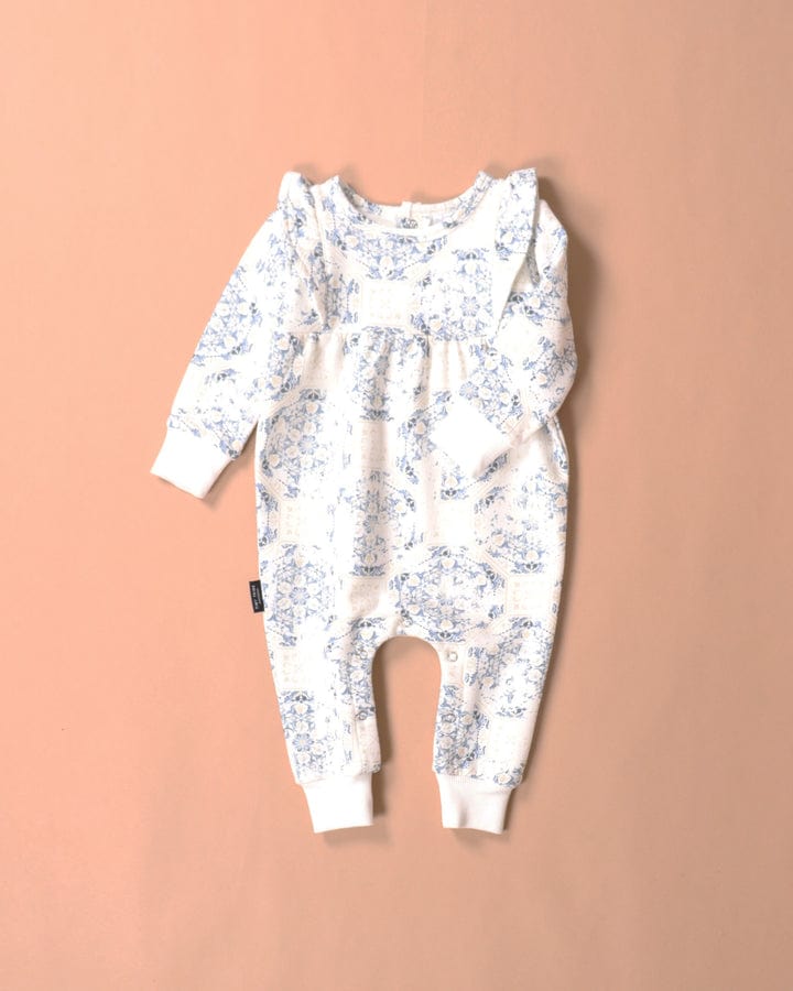 Tiny Tribe Girls All In One Ornate Frill Romper