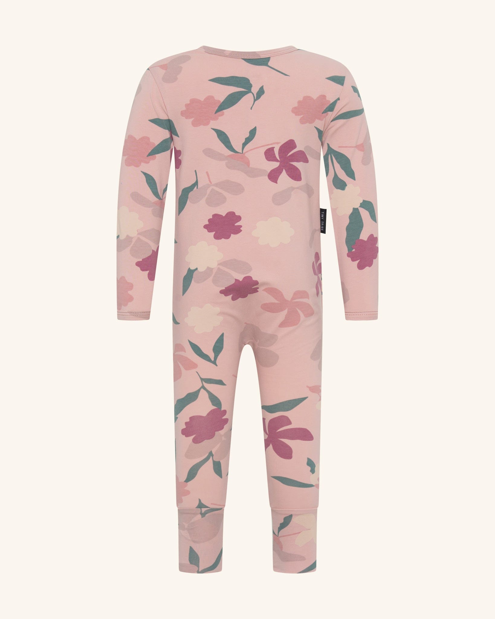 Tiny Tribe Girls Dress Blossom Zip Romper