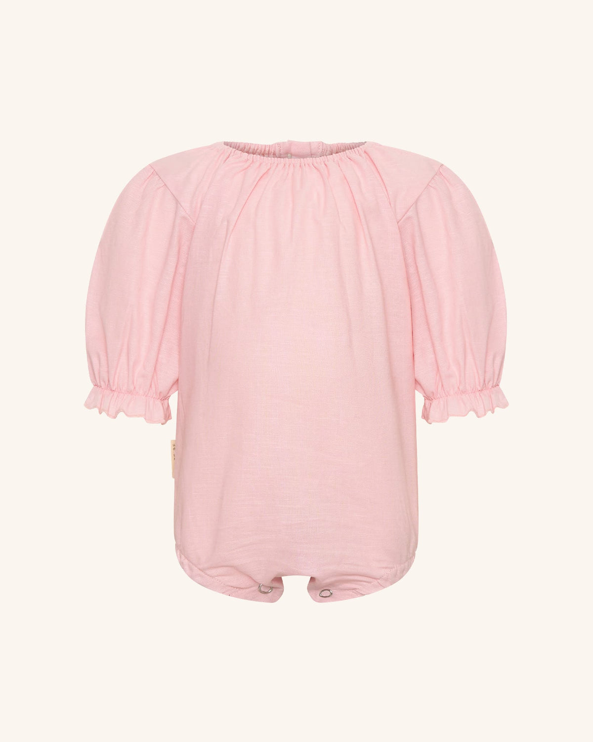 Tiny Tribe Girls Dress Linen Bodysuit