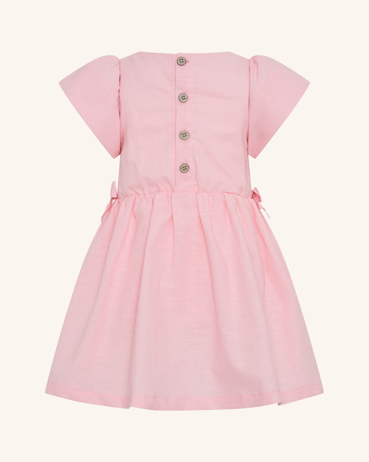 Tiny Tribe Girls Dress Puff Sleeve Dress