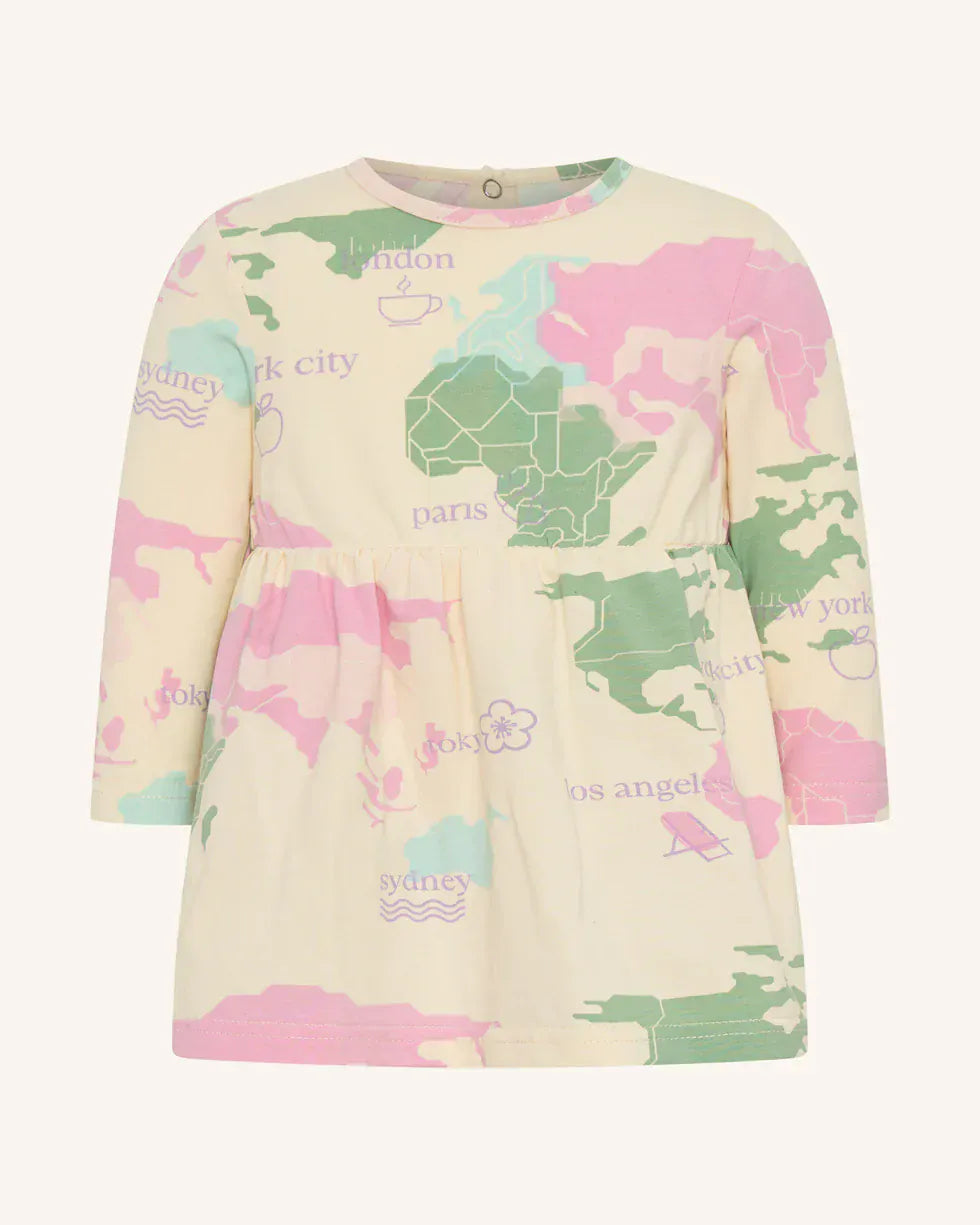 Tiny Tribe Girls Dress World Tour All In One Dress