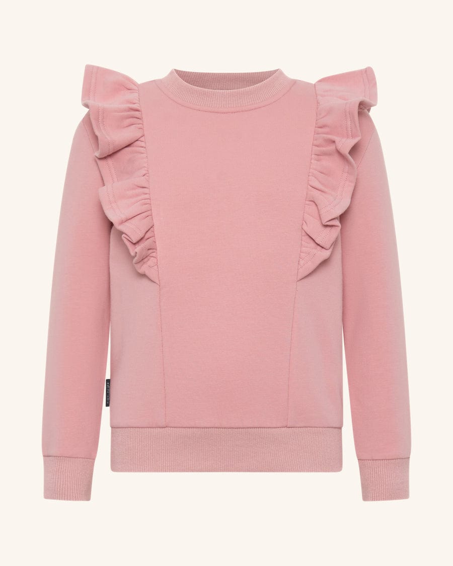 Tiny Tribe Girls Top Frill Sweat Top