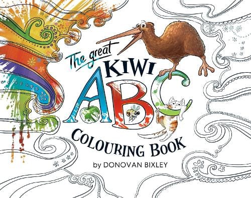 Upstart Press Childrens Books The Great Kiwi ABC Colouring Book