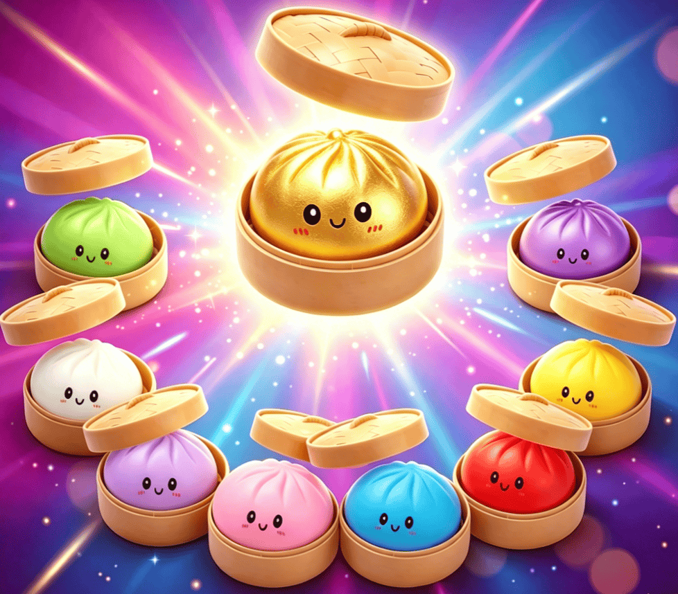 Voodle Toys Golden Dumpling Squishy