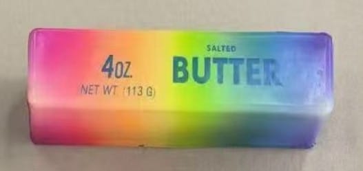 Voodle Toys Rainbow Butter Squishy