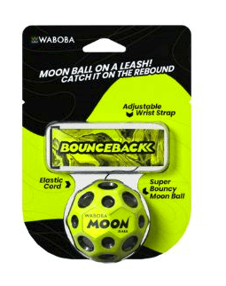 Waboba Toys Yellow Moon Ball Bounce Back