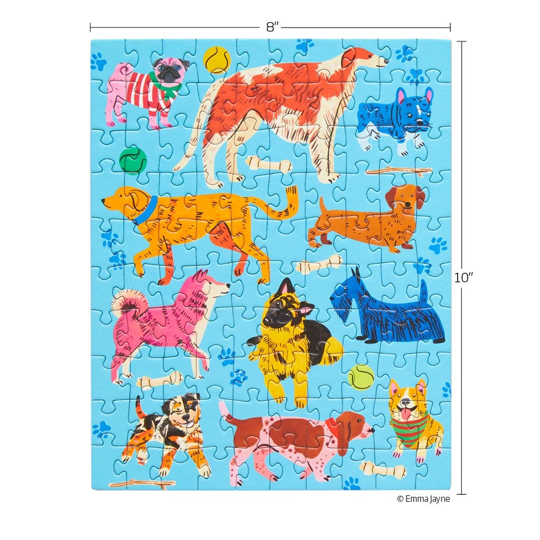 WerkShoppe Toys Pooches Playtime 100 Piece - Puzzle Snax