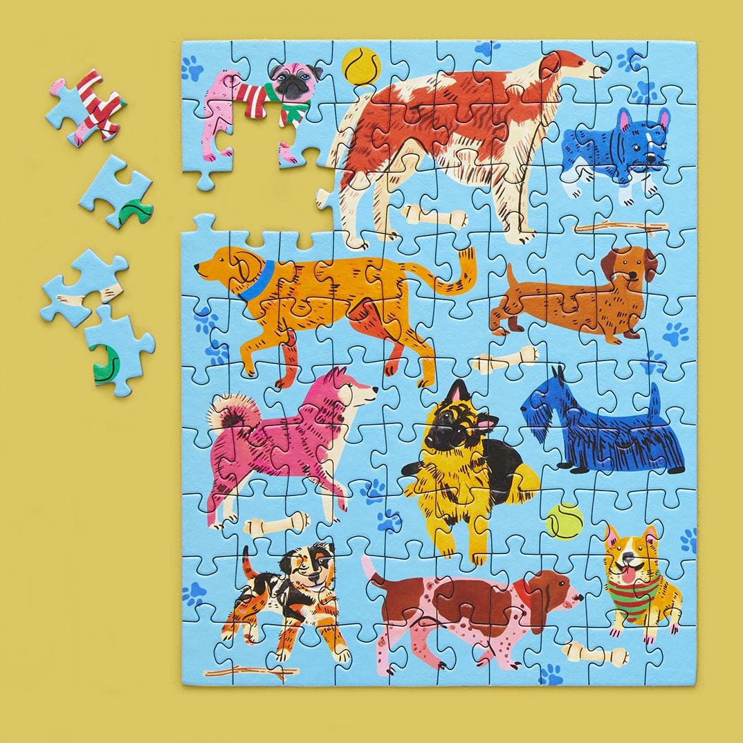 Pooches Playtime 100 Piece - Puzzle Snax - Parnell Baby Boutique