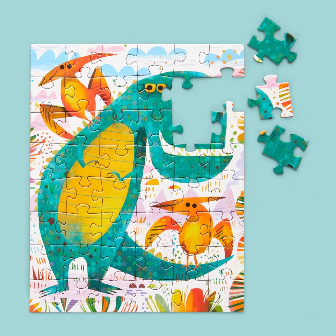 WerkShoppe Toys T Rex & Friends 48 Piece - Puzzle Snax