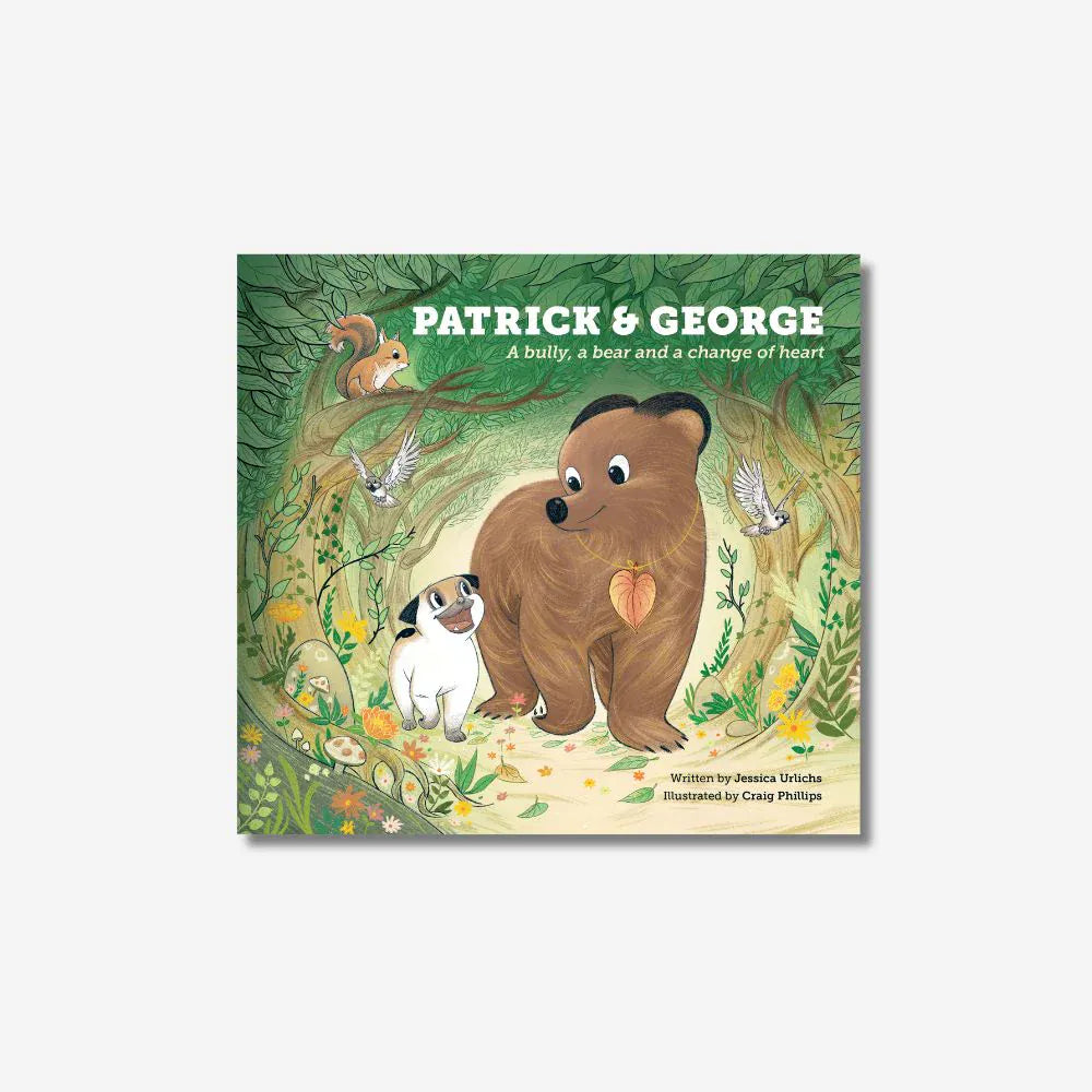 Wilding Books Childrens Books Patrick & George - A Bully, a Bear  and a Change of Heart