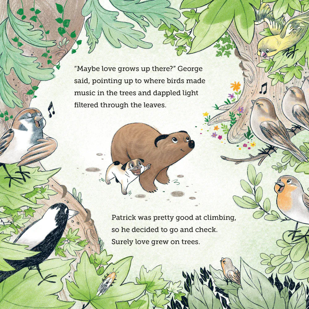 Wilding Books Childrens Books Patrick & George - New Siblings & A Search For Love