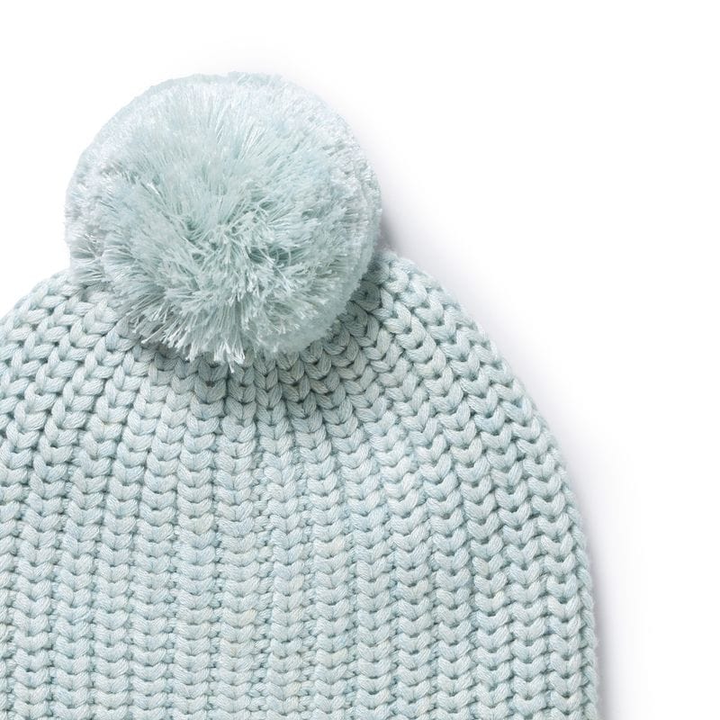 Wilson & Frenchy Accessories Hats Cloud Blue Organic Knitted Hat