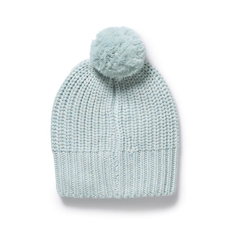Wilson & Frenchy Accessories Hats Cloud Blue Organic Knitted Hat