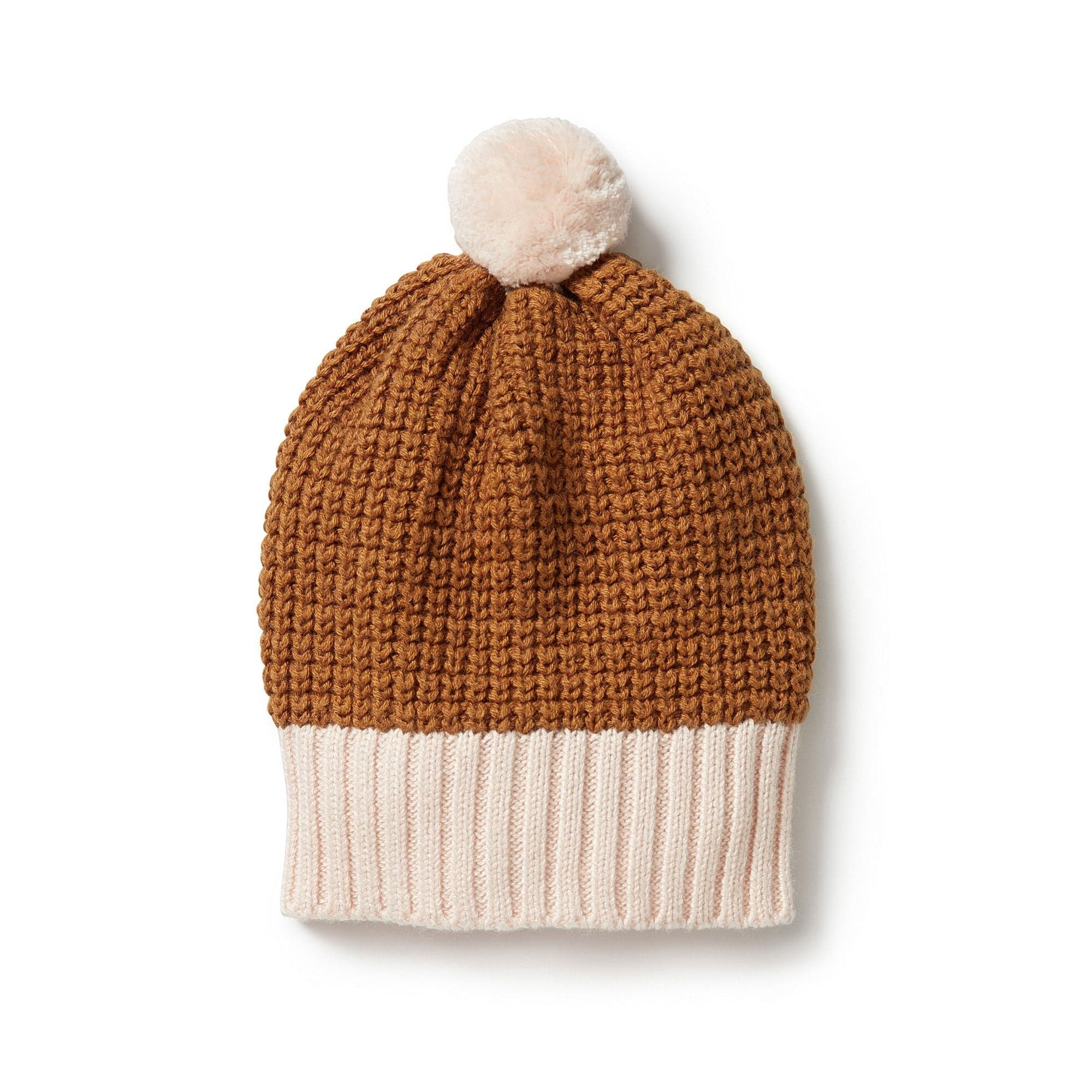 Wilson & Frenchy Accessories Hats Knitted Spliced Hat - Spice